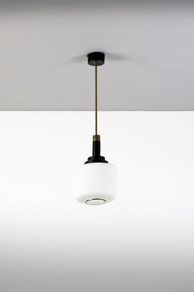 STILNOVO : Coppia di lampade a sospensione  - Asta Asta 397 | DESIGN E ARTI DECORATIVE DEL NOVECENTO Online - Associazione Nazionale - Case d'Asta italiane