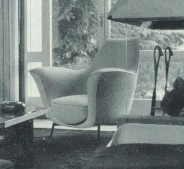 PARISI ICO (1916 - 1996) : Coppia di poltrone  per ISA  - Asta Asta 397 | DESIGN E ARTI DECORATIVE DEL NOVECENTO Online - Associazione Nazionale - Case d'Asta italiane