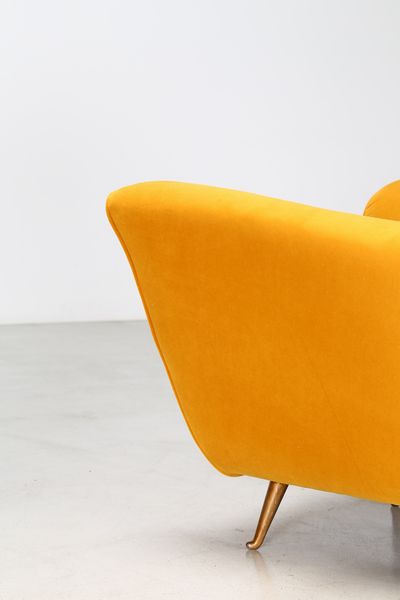 PARISI ICO (1916 - 1996) : Coppia di poltrone  per ISA  - Asta Asta 397 | DESIGN E ARTI DECORATIVE DEL NOVECENTO Online - Associazione Nazionale - Case d'Asta italiane