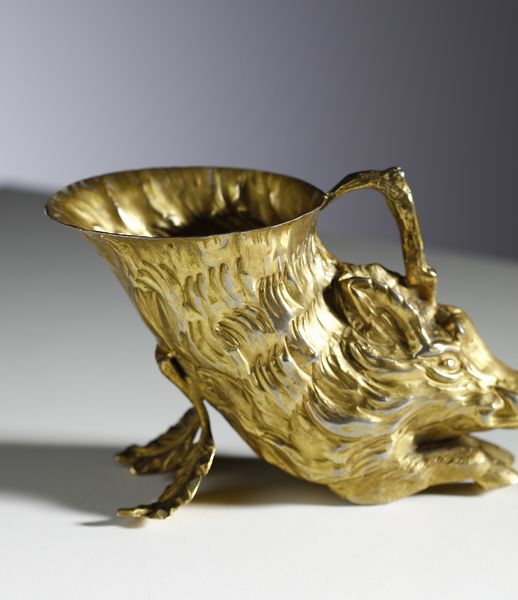 CRESPI GABRIELLA (n. 1922) : Coppa a cinghiale  - Asta Asta 397 | DESIGN E ARTI DECORATIVE DEL NOVECENTO Online - Associazione Nazionale - Case d'Asta italiane