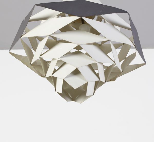 DAL PREBEN (n. 1929) : Lampada a sospensione Symfoni per Lyfa  - Asta Asta 397 | DESIGN E ARTI DECORATIVE DEL NOVECENTO Online - Associazione Nazionale - Case d'Asta italiane