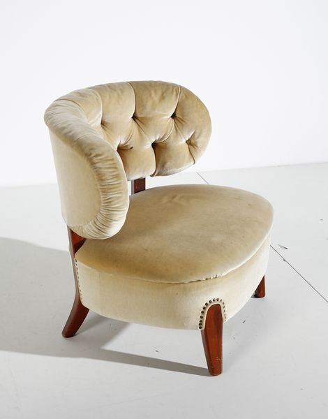 SCHULTZ OTTO (1882 - 1970) : Coppia di poltrone per Boet  - Asta Asta 397 | DESIGN E ARTI DECORATIVE DEL NOVECENTO Online - Associazione Nazionale - Case d'Asta italiane