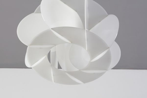 MANIFATTURA ITALIANA : Lampada a sospensione  - Asta Asta 397 | DESIGN E ARTI DECORATIVE DEL NOVECENTO Online - Associazione Nazionale - Case d'Asta italiane