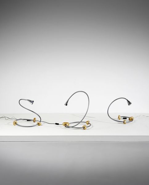 TRASSINELLI DUCCIO (n. 1945) : Tre lampade da tavolo Ara  - Asta Asta 397 | DESIGN E ARTI DECORATIVE DEL NOVECENTO Online - Associazione Nazionale - Case d'Asta italiane