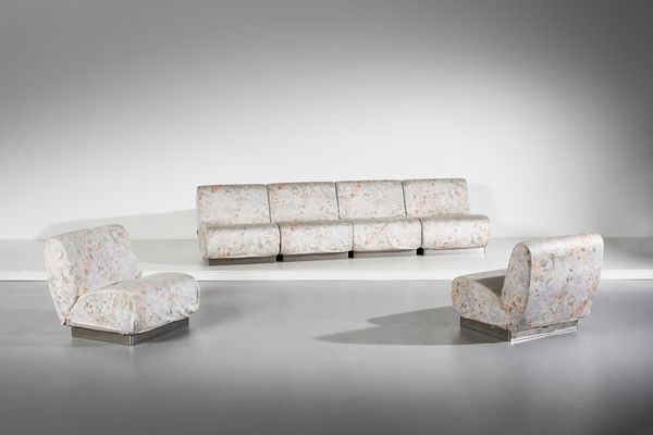 MOSCATELLI GIULIO (1917 - 1994) : Sei poltrone per Formanova  - Asta Asta 397 | DESIGN E ARTI DECORATIVE DEL NOVECENTO Online - Associazione Nazionale - Case d'Asta italiane