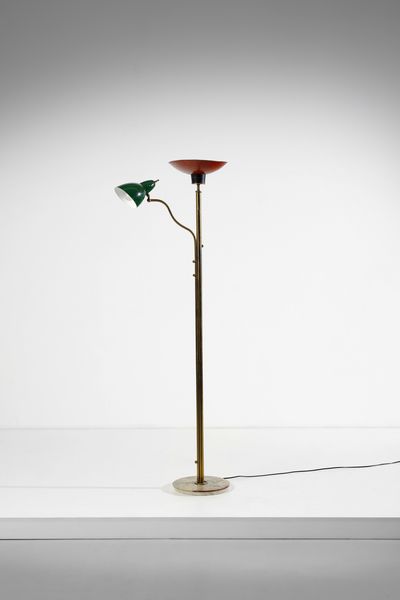 GILARDI & BARZAGHI : Lampada da terra  - Asta Asta 397 | DESIGN E ARTI DECORATIVE DEL NOVECENTO Online - Associazione Nazionale - Case d'Asta italiane