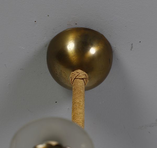 LUMEN MILANO : Grande lampadario  - Asta Asta 397 | DESIGN E ARTI DECORATIVE DEL NOVECENTO Online - Associazione Nazionale - Case d'Asta italiane