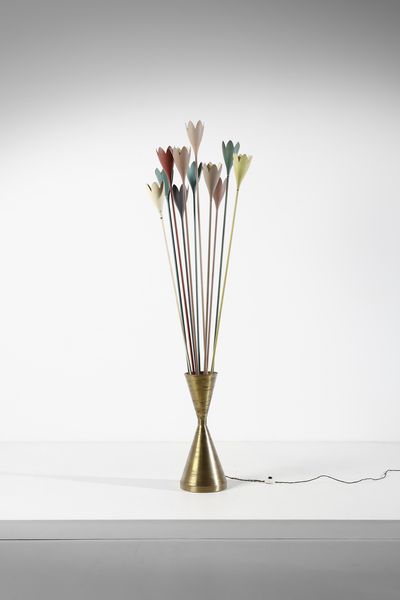 ARREDOLUCE : Lampada da terra  - Asta Asta 397 | DESIGN E ARTI DECORATIVE DEL NOVECENTO Online - Associazione Nazionale - Case d'Asta italiane