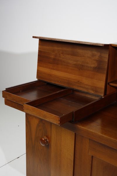 MICHELUCCI GIOVANNI (1891 - 1990) : Credenza con mensola Torbecchia per Poltronova  - Asta Asta 397 | DESIGN E ARTI DECORATIVE DEL NOVECENTO Online - Associazione Nazionale - Case d'Asta italiane