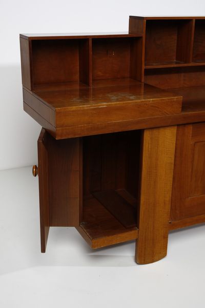 MICHELUCCI GIOVANNI (1891 - 1990) : Credenza con mensola Torbecchia per Poltronova  - Asta Asta 397 | DESIGN E ARTI DECORATIVE DEL NOVECENTO Online - Associazione Nazionale - Case d'Asta italiane