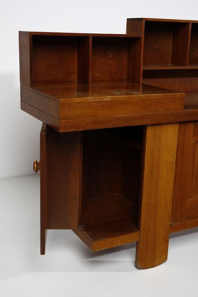 MICHELUCCI GIOVANNI (1891 - 1990) : Credenza con mensola Torbecchia per Poltronova  - Asta Asta 397 | DESIGN E ARTI DECORATIVE DEL NOVECENTO Online - Associazione Nazionale - Case d'Asta italiane