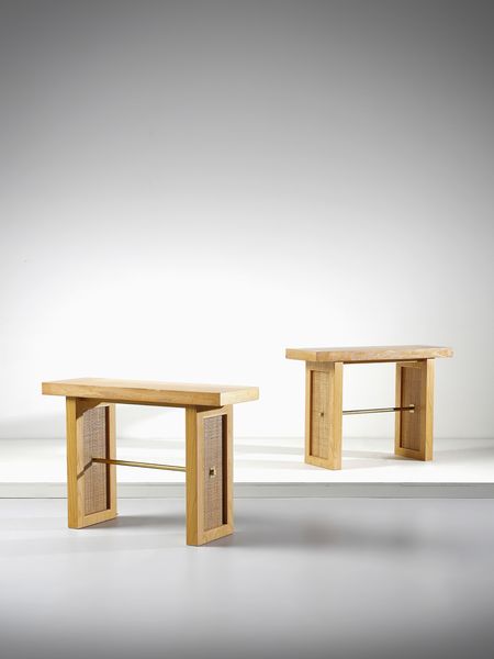 MANIFATTURA ITALIANA : Coppia di consolle  - Asta Asta 397 | DESIGN E ARTI DECORATIVE DEL NOVECENTO Online - Associazione Nazionale - Case d'Asta italiane