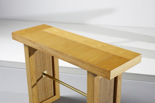 MANIFATTURA ITALIANA : Coppia di consolle  - Asta Asta 397 | DESIGN E ARTI DECORATIVE DEL NOVECENTO Online - Associazione Nazionale - Case d'Asta italiane