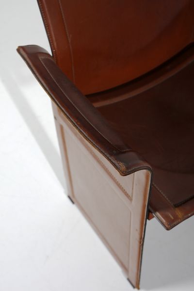 AGNOLI TITO (1931 - 2012) : Coppia di poltroncine Korium per Matteo Grassi  - Asta Asta 397 | DESIGN E ARTI DECORATIVE DEL NOVECENTO Online - Associazione Nazionale - Case d'Asta italiane