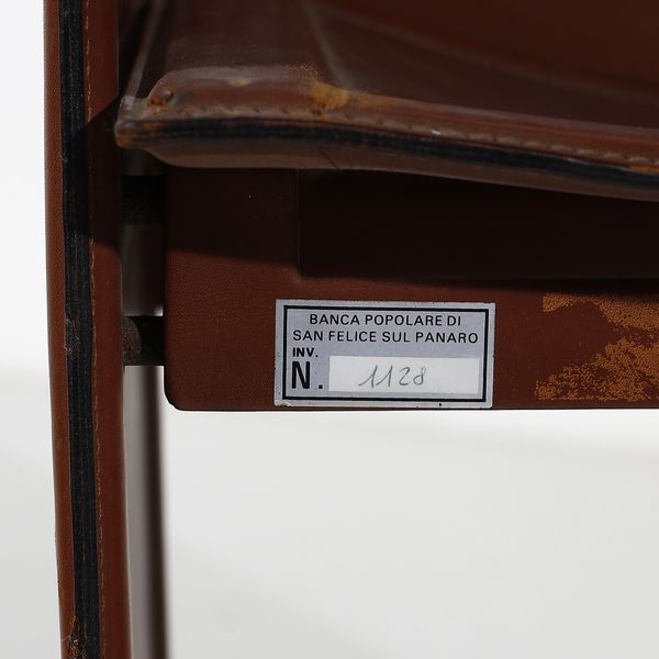AGNOLI TITO (1931 - 2012) : Coppia di poltroncine Korium per Matteo Grassi  - Asta Asta 397 | DESIGN E ARTI DECORATIVE DEL NOVECENTO Online - Associazione Nazionale - Case d'Asta italiane