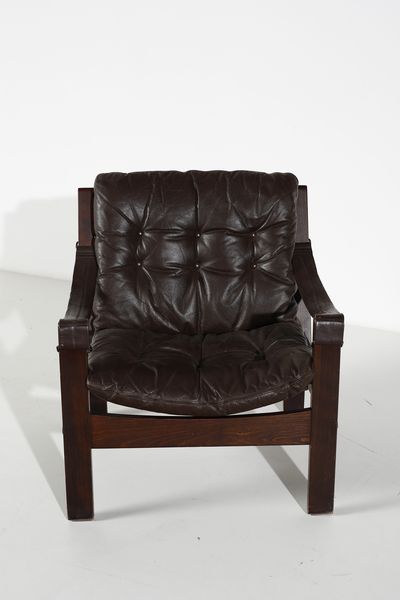 DE SEDE : Coppia di poltroncine  - Asta Asta 397 | DESIGN E ARTI DECORATIVE DEL NOVECENTO Online - Associazione Nazionale - Case d'Asta italiane