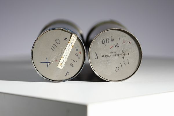 PARISI ICO (1916 - 1996) : Coppia di portamatite per Stildomus  - Asta Asta 397 | DESIGN E ARTI DECORATIVE DEL NOVECENTO Online - Associazione Nazionale - Case d'Asta italiane