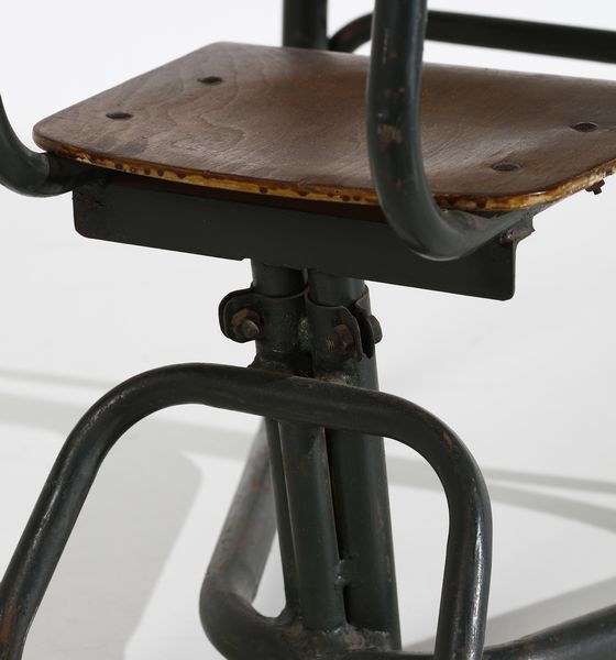 PROUV� JEAN  (1901 - 1984) : attribuito. Banco d' asilo  - Asta Asta 397 | DESIGN E ARTI DECORATIVE DEL NOVECENTO Online - Associazione Nazionale - Case d'Asta italiane