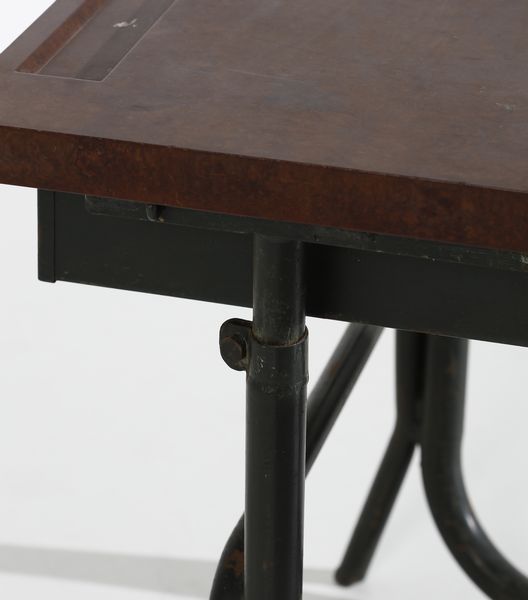 PROUV� JEAN  (1901 - 1984) : attribuito. Banco d' asilo  - Asta Asta 397 | DESIGN E ARTI DECORATIVE DEL NOVECENTO Online - Associazione Nazionale - Case d'Asta italiane