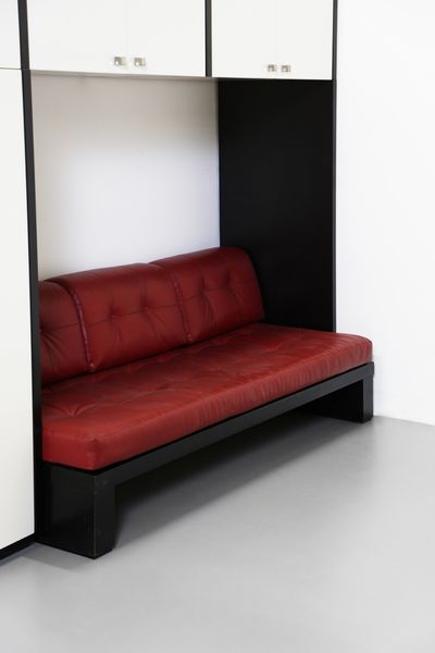 PARISI ICO (1916 - 1996) : Armadio a ponte con divano  - Asta Asta 397 | DESIGN E ARTI DECORATIVE DEL NOVECENTO Online - Associazione Nazionale - Case d'Asta italiane