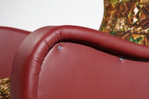 BATTAINI GIANCESARE (n. 1924) : attribuito. Coppia di poltrone  - Asta Asta 397 | DESIGN E ARTI DECORATIVE DEL NOVECENTO Online - Associazione Nazionale - Case d'Asta italiane