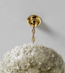 BAROVIER ERCOLE (1889 - 1974) : Coppia di lampade a sospensione  - Asta Asta 397 | DESIGN E ARTI DECORATIVE DEL NOVECENTO Online - Associazione Nazionale - Case d'Asta italiane