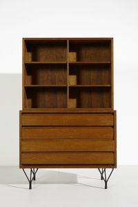 RINALDI GASTONE (1920 - 2006) : attribuito. Cassettiera  - Asta Asta 397 | DESIGN E ARTI DECORATIVE DEL NOVECENTO Online - Associazione Nazionale - Case d'Asta italiane