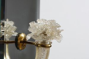 POLI FLAVIO : Coppia di appliques per Seguso  - Asta Asta 397 | DESIGN E ARTI DECORATIVE DEL NOVECENTO Online - Associazione Nazionale - Case d'Asta italiane