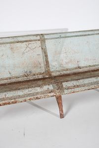 MANIFATTURA ITALIANA : Panca con coppia di poltrone  - Asta Asta 397 | DESIGN E ARTI DECORATIVE DEL NOVECENTO Online - Associazione Nazionale - Case d'Asta italiane