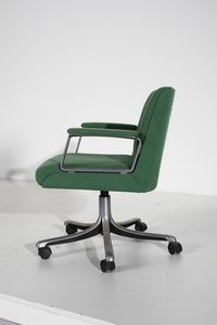 BORSANI OSVALDO (1911 - 1985) : Quattro sedie d'ufficio P125  per Tecno  - Asta Asta 397 | DESIGN E ARTI DECORATIVE DEL NOVECENTO Online - Associazione Nazionale - Case d'Asta italiane