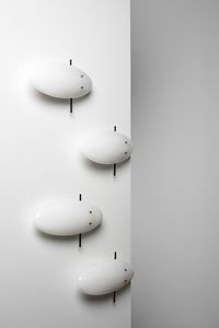 ARREDOLUCE : Quattro lampade da parete 12643 per Arredoluce  - Asta Asta 397 | DESIGN E ARTI DECORATIVE DEL NOVECENTO Online - Associazione Nazionale - Case d'Asta italiane