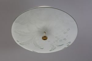 CHIESA PIETRO (1892 - 1948) : Lampada a plafoniera per Fontana Arte  - Asta Asta 397 | DESIGN E ARTI DECORATIVE DEL NOVECENTO Online - Associazione Nazionale - Case d'Asta italiane