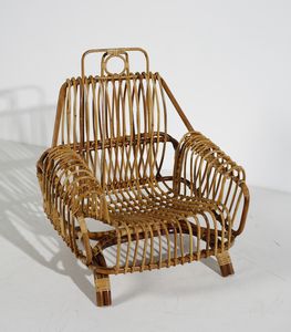 TRAVASA GIOVANNI : Coppia di poltrone Antonietta per Bonacina  - Asta Asta 397 | DESIGN E ARTI DECORATIVE DEL NOVECENTO Online - Associazione Nazionale - Case d'Asta italiane