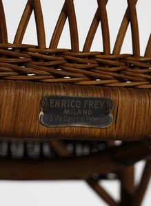 FREY ENRICO : Quattro poltroncine  - Asta Asta 397 | DESIGN E ARTI DECORATIVE DEL NOVECENTO Online - Associazione Nazionale - Case d'Asta italiane