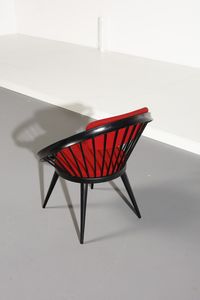 EKSTROM YNGVE (1913 - 1988) : Coppia di poltroncine per ESE MOBLER AB  - Asta Asta 397 | DESIGN E ARTI DECORATIVE DEL NOVECENTO Online - Associazione Nazionale - Case d'Asta italiane