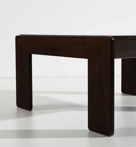 SCARPA AFRA (1937 -2011) & TOBIA (n. 1935) : Due tavolini Bastiano  - Asta Asta 397 | DESIGN E ARTI DECORATIVE DEL NOVECENTO Online - Associazione Nazionale - Case d'Asta italiane