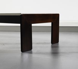 SCARPA AFRA (1937 -2011) & TOBIA (n. 1935) : Due tavolini Bastiano  - Asta Asta 397 | DESIGN E ARTI DECORATIVE DEL NOVECENTO Online - Associazione Nazionale - Case d'Asta italiane