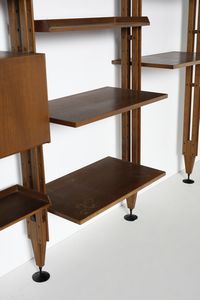 ALBINI FRANCO (1905 - 1977) : Libreria LB7  per Poggi  - Asta Asta 397 | DESIGN E ARTI DECORATIVE DEL NOVECENTO Online - Associazione Nazionale - Case d'Asta italiane