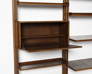 ALBINI FRANCO (1905 - 1977) : Libreria LB7  per Poggi  - Asta Asta 397 | DESIGN E ARTI DECORATIVE DEL NOVECENTO Online - Associazione Nazionale - Case d'Asta italiane