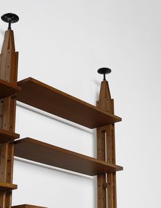 ALBINI FRANCO (1905 - 1977) : Libreria LB7  per Poggi  - Asta Asta 397 | DESIGN E ARTI DECORATIVE DEL NOVECENTO Online - Associazione Nazionale - Case d'Asta italiane