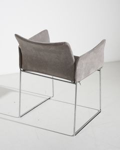 TAKAHAMA KAZUHIDE (n. 1930) : Quattro poltroncine Maja per Simon Gavina  - Asta Asta 397 | DESIGN E ARTI DECORATIVE DEL NOVECENTO Online - Associazione Nazionale - Case d'Asta italiane