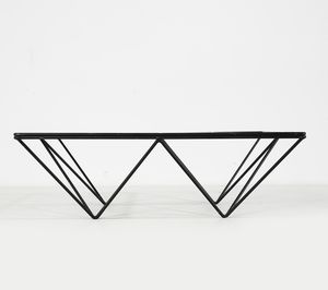 PIVA PAOLO (1950 - 2017) : Tavolino da salotto Alanda per B&B  - Asta Asta 397 | DESIGN E ARTI DECORATIVE DEL NOVECENTO Online - Associazione Nazionale - Case d'Asta italiane