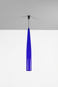 VETRERIA VISTOSI : Coppia di lampade a sospensione  - Asta Asta 397 | DESIGN E ARTI DECORATIVE DEL NOVECENTO Online - Associazione Nazionale - Case d'Asta italiane