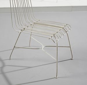 CARMINATI LIO : attribuito. Quattro sedie per Casa & Giardino  - Asta Asta 397 | DESIGN E ARTI DECORATIVE DEL NOVECENTO Online - Associazione Nazionale - Case d'Asta italiane