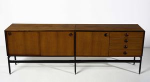 FRATTINI GIANFRANCO (1926 - 2004) : Credenza per Cantieri Carugati  - Asta Asta 397 | DESIGN E ARTI DECORATIVE DEL NOVECENTO Online - Associazione Nazionale - Case d'Asta italiane