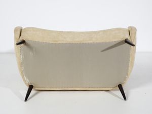 LINA BO BARDI & CARLO PAGANI : attribuito. Divano  - Asta Asta 397 | DESIGN E ARTI DECORATIVE DEL NOVECENTO Online - Associazione Nazionale - Case d'Asta italiane