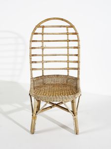 PAOLI EMILIO (1874 - 1945) : Coppia di poltroncine con tavolino  - Asta Asta 397 | DESIGN E ARTI DECORATIVE DEL NOVECENTO Online - Associazione Nazionale - Case d'Asta italiane