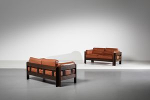 ASTI SERGIO (n. 1926) - Coppia di divani Zelda per Poltronova