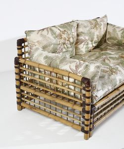 SMANIA ALBERTO : Divano  - Asta Asta 397 | DESIGN E ARTI DECORATIVE DEL NOVECENTO Online - Associazione Nazionale - Case d'Asta italiane