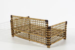 SMANIA ALBERTO : Divano  - Asta Asta 397 | DESIGN E ARTI DECORATIVE DEL NOVECENTO Online - Associazione Nazionale - Case d'Asta italiane